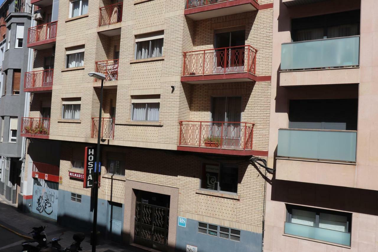 Hostal Milmarcos Zaragoza Eksteriør bilde